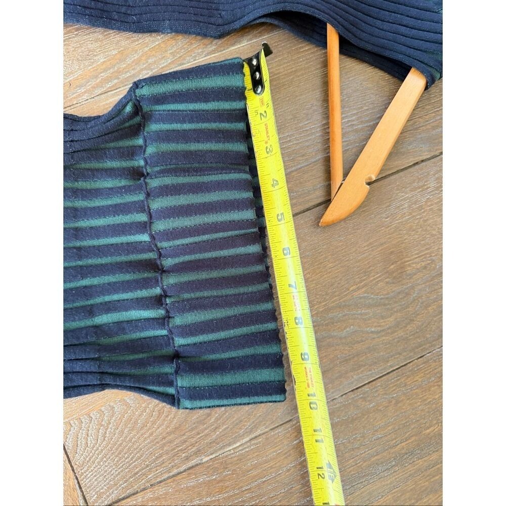 Kenzo Pleated Tank Top‎ and Skirt SET in Green Size XS - Picture 12 of 12